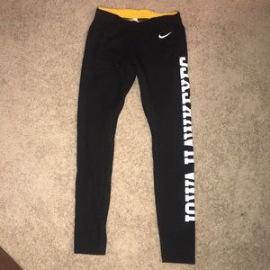 Nike Iowa Hawkeyes leggings